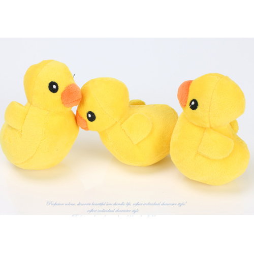 yellow duck stuffed designer squeaky plush toys